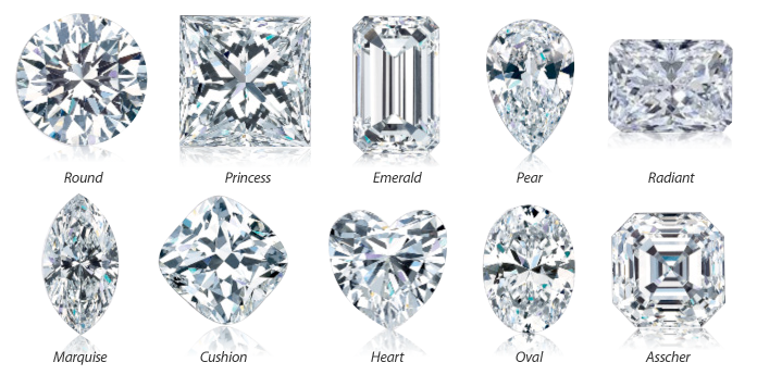 diamond shapes